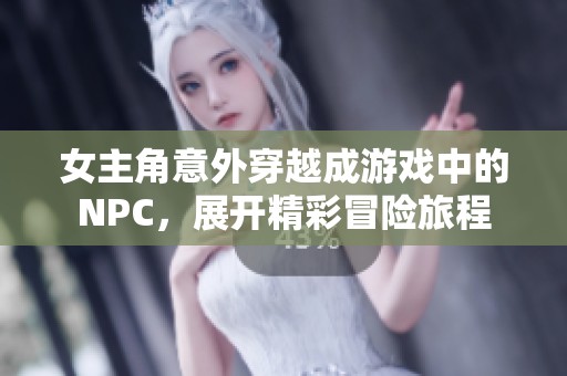 女主角意外穿越成游戏中的NPC，展开精彩冒险旅程