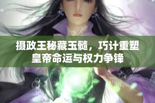 摄政王秘藏玉髓，巧计重塑皇帝命运与权力争锋